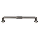 Top Knobs [TK1005AG] Die Cast Zinc Cabinet Pull Handle - Kent Series - Oversized - Ash Gray Finish - 7 9/16&quot; C/C - 8 3/8&quot; L