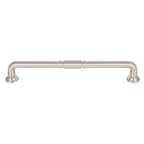 Top Knobs [TK1005BSN] Die Cast Zinc Cabinet Pull Handle - Kent Series - Oversized - Brushed Satin Nickel Finish - 7 9/16" C/C - 8 3/8" L