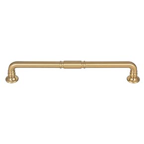 Top Knobs [TK1005HB] Die Cast Zinc Cabinet Pull Handle - Kent Series - Oversized - Honey Bronze Finish - 7 9/16" C/C - 8 3/8" L