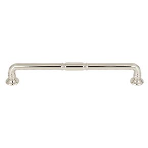 Top Knobs [TK1005PN] Die Cast Zinc Cabinet Pull Handle - Kent Series - Oversized - Polished Nickel Finish - 7 9/16" C/C - 8 3/8" L