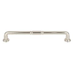 Top Knobs [TK1005PN] Die Cast Zinc Cabinet Pull Handle - Kent Series - Oversized - Polished Nickel Finish - 7 9/16" C/C - 8 3/8" L