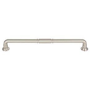 Top Knobs [TK1006BSN] Die Cast Zinc Cabinet Pull Handle - Kent Series - Oversized - Brushed Satin Nickel Finish - 8 13/16" C/C - 9 5/8" L
