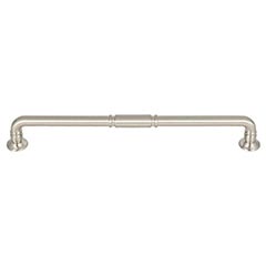Top Knobs [TK1006BSN] Die Cast Zinc Cabinet Pull Handle - Kent Series - Oversized - Brushed Satin Nickel Finish - 8 13/16" C/C - 9 5/8" L