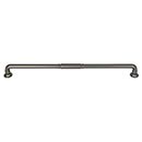 Top Knobs [TK1007AG] Die Cast Zinc Cabinet Pull Handle - Kent Series - Oversized - Ash Gray Finish - 12" C/C - 12 13/16" L