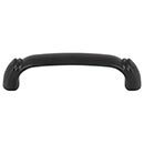 Top Knobs [TK1031BLK] Die Cast Zinc Cabinet Pull Handle - Pomander Series - Standard Size - Flat Black Finish - 3 3/4" C/C - 4 7/16" L