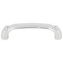 Top Knobs [TK1031PC] Die Cast Zinc Cabinet Pull Handle - Pomander Series - Standard Size - Polished Chrome Finish - 3 3/4" C/C - 4 7/16" L