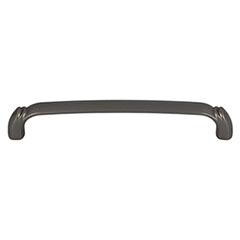 Top Knobs [TK1033AG] Die Cast Zinc Cabinet Pull Handle - Pomander Series - Oversized - Ash Gray Finish - 6 5/16" C/C - 6 15/16" L