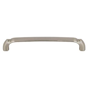 Top Knobs [TK1033BSN] Die Cast Zinc Cabinet Pull Handle - Pomander Series - Oversized - Brushed Satin Nickel Finish - 6 5/16" C/C - 6 15/16" L