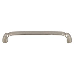 Top Knobs [TK1033BSN] Die Cast Zinc Cabinet Pull Handle - Pomander Series - Oversized - Brushed Satin Nickel Finish - 6 5/16" C/C - 6 15/16" L