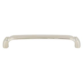 Top Knobs [TK1033PN] Die Cast Zinc Cabinet Pull Handle - Pomander Series - Oversized - Polished Nickel Finish - 6 5/16" C/C - 6 15/16" L