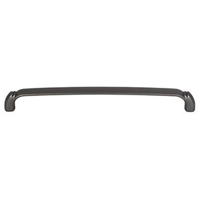 Top Knobs [TK1035AG] Die Cast Zinc Cabinet Pull Handle - Pomander Series - Oversized - Ash Gray Finish - 8 13/16" C/C - 9 7/16" L