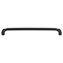 Top Knobs [TK1035BLK] Die Cast Zinc Cabinet Pull Handle - Pomander Series - Oversized - Flat Black Finish - 8 13/16" C/C - 9 7/16" L