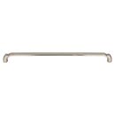 Top Knobs [TK1036BSN] Die Cast Zinc Cabinet Pull Handle - Pomander Series - Oversized - Brushed Satin Nickel Finish - 12" C/C - 12 1/2" L