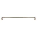 Top Knobs [TK1036BSN] Die Cast Zinc Cabinet Pull Handle - Pomander Series - Oversized - Brushed Satin Nickel Finish - 12&quot; C/C - 12 1/2&quot; L