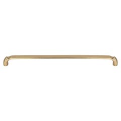 Top Knobs [TK1036HB] Die Cast Zinc Cabinet Pull Handle - Pomander Series - Oversized - Honey Bronze Finish - 12&quot; C/C - 12 1/2&quot; L