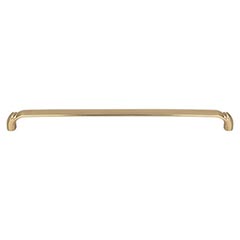 Top Knobs [TK1036HB] Die Cast Zinc Cabinet Pull Handle - Pomander Series - Oversized - Honey Bronze Finish - 12&quot; C/C - 12 1/2&quot; L