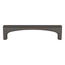 Top Knobs [TK1012AG] Die Cast Zinc Cabinet Pull Handle - Riverside Series - Standard Size - Ash Gray Finish - 3 3/4&quot; C/C - 4 3/16&quot; L