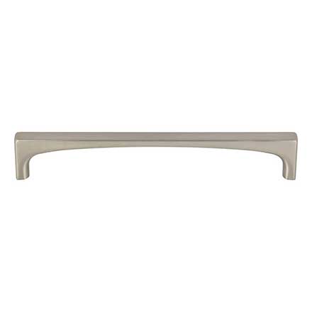 Top Knobs [TK1014BSN] Die Cast Zinc Cabinet Pull Handle - Riverside Series - Oversized - Brushed Satin NIckel Finish - 6 5/16" C/C - 6 11/16" L