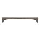 Top Knobs [TK1015AG] Die Cast Zinc Cabinet Pull Handle - Riverside Series - Oversized - Ash Gray Finish - 7 9/16" C/C - 7 15/16" L