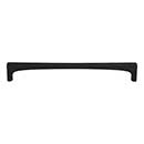 Top Knobs [TK1015BLK] Die Cast Zinc Cabinet Pull Handle - Riverside Series - Oversized - Flat Black Finish - 7 9/16&quot; C/C - 7 15/16&quot; L