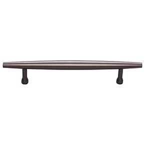 Top Knobs [TK964AG] Die Cast Zinc Cabinet Pull Handle - Allendale Series - Oversized - Ash Gray Finish - 5 1/16" C/C - 7 1/4" L