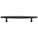 Top Knobs [TK964BLK] Die Cast Zinc Cabinet Pull Handle - Allendale Series - Oversized - Flat Black Finish - 5 1/16&quot; C/C - 7 1/4&quot; L