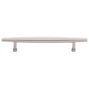 Top Knobs [TK964BSN] Die Cast Zinc Cabinet Pull Handle - Allendale Series - Oversized - Brushed Satin Nickel Finish - 5 1/16" C/C - 7 1/4" L