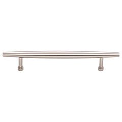 Top Knobs [TK964BSN] Die Cast Zinc Cabinet Pull Handle - Allendale Series - Oversized - Brushed Satin Nickel Finish - 5 1/16&quot; C/C - 7 1/4&quot; L