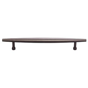 Top Knobs [TK965AG] Die Cast Zinc Cabinet Pull Handle - Allendale Series - Oversized - Ash Gray Finish - 6 5/16" C/C - 8 1/2" L
