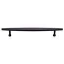 Top Knobs [TK965BLK] Die Cast Zinc Cabinet Pull Handle - Allendale Series - Oversized - Flat Black Finish - 6 5/16&quot; C/C - 8 1/2&quot; L