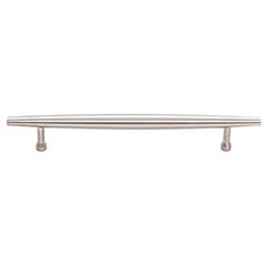 Top Knobs [TK965BSN] Die Cast Zinc Cabinet Pull Handle - Allendale Series - Oversized - Brushed Satin Nickel Finish - 6 5/16" C/C - 8 1/2" L