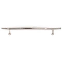 Top Knobs [TK965PN] Die Cast Zinc Cabinet Pull Handle - Allendale Series - Oversized - Polished Nickel Finish - 6 5/16" C/C - 8 1/2" L