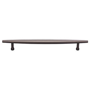 Top Knobs [TK966AG] Die Cast Zinc Cabinet Pull Handle - Allendale Series - Oversized - Ash Gray Finish - 7 9/16" C/C - 9 13/16" L