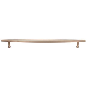 Top Knobs [TK967HB] Die Cast Zinc Cabinet Pull Handle - Allendale Series - Oversized - Honey Bronze Finish - 12" C/C - 14 9/16" L