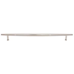 Top Knobs [TK967PN] Die Cast Zinc Cabinet Pull Handle - Allendale Series - Oversized - Polished Nickel Finish - 12" C/C - 14 9/16" L