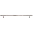 Top Knobs [TK967PN] Die Cast Zinc Cabinet Pull Handle - Allendale Series - Oversized - Polished Nickel Finish - 12" C/C - 14 9/16" L