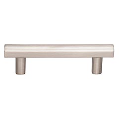 Top Knobs [TK903BSN] Die Cast Zinc Cabinet Pull Handle - Hillmont Series - Standard Size - Brushed Satin Nickel Finish - 3&quot; C/C - 4 1/4&quot; L