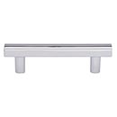 Top Knobs [TK903PC] Die Cast Zinc Cabinet Pull Handle - Hillmont Series - Standard Size - Polished Chrome Finish - 3" C/C - 4 1/4" L