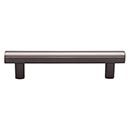 Top Knobs [TK904AG] Die Cast Zinc Cabinet Pull Handle - Hillmont Series - Standard Size - Ash Gray Finish - 3 3/4&quot; C/C - 5 1/16&quot; L