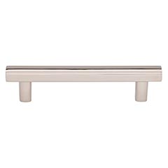Top Knobs [TK904PN] Die Cast Zinc Cabinet Pull Handle - Hillmont Series - Standard Size - Polished Nickel Finish - 3 3/4" C/C - 5 1/16" L