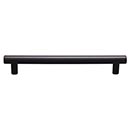 Top Knobs [TK906BLK] Die Cast Zinc Cabinet Pull Handle - Hillmont Series - Oversized - Flat Black Finish - 6 5/16" C/C - 7 9/16" L