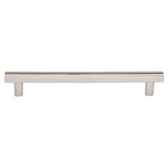 Top Knobs [TK906PN] Die Cast Zinc Cabinet Pull Handle - Hillmont Series - Oversized - Polished Nickel Finish - 6 5/16" C/C - 7 9/16" L