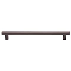 Top Knobs [TK907AG] Die Cast Zinc Cabinet Pull Handle - Hillmont Series - Oversized - Ash Gray Finish - 7 9/16" C/C - 8 13/16" L
