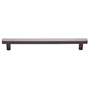 Top Knobs [TK907AG] Die Cast Zinc Cabinet Pull Handle - Hillmont Series - Oversized - Ash Gray Finish - 7 9/16&quot; C/C - 8 13/16&quot; L