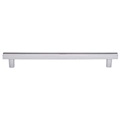 Top Knobs [TK907PC] Die Cast Zinc Cabinet Pull Handle - Hillmont Series - Oversized - Polished Chrome Finish - 7 9/16" C/C - 8 13/16" L