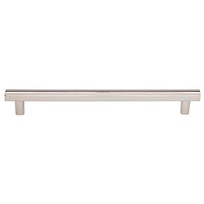 Top Knobs [TK907PN] Die Cast Zinc Cabinet Pull Handle - Hillmont Series - Oversized - Polished Nickel Finish - 7 9/16" C/C - 8 13/16" L