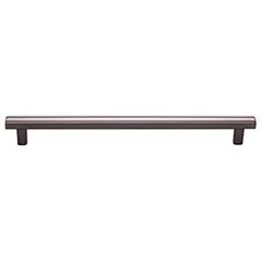 Top Knobs [TK908AG] Die Cast Zinc Cabinet Pull Handle - Hillmont Series - Oversized - Ash Gray Finish - 8 13/16" C/C - 10 1/16" L 