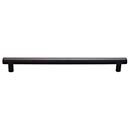 Top Knobs [TK908BLK] Die Cast Zinc Cabinet Pull Handle - Hillmont Series - Oversized - Flat Black Finish - 8 13/16" C/C - 10 1/16" L