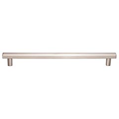 Top Knobs [TK908BSN] Die Cast Zinc Cabinet Pull Handle - Hillmont Series - Oversized - Brushed Satin Nickel Finish - 8 13/16" C/C - 10 1/16" L