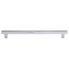 Top Knobs [TK908PC] Die Cast Zinc Cabinet Pull Handle - Hillmont Series - Oversized - Polished Chrome Finish - 8 13/16" C/C - 10 1/16" L